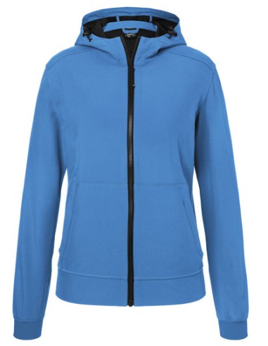 DAI-JN1145-Ladies Hooded Softshell Jacket